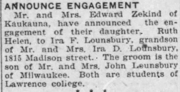 Clipping from Wisconsin State Journal